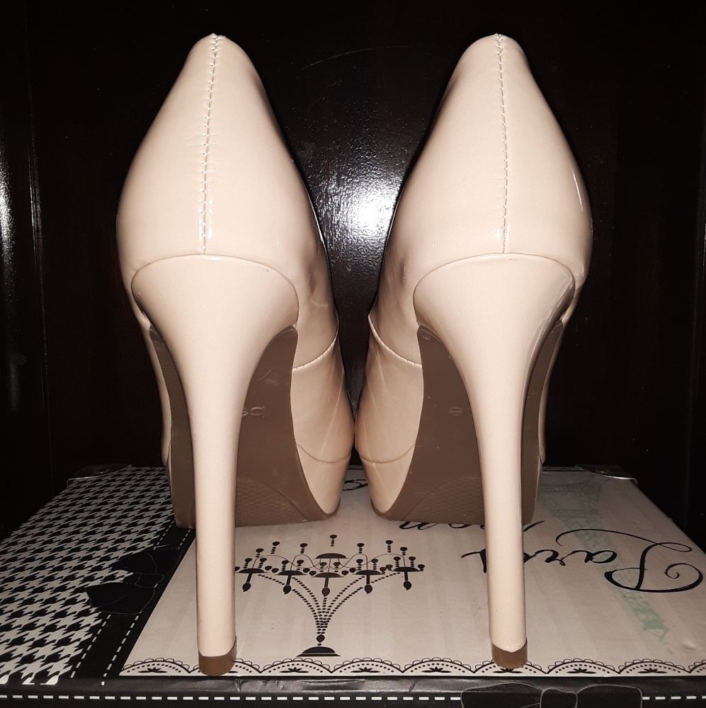 Bebe Round Toe Platform Pumps - image 3